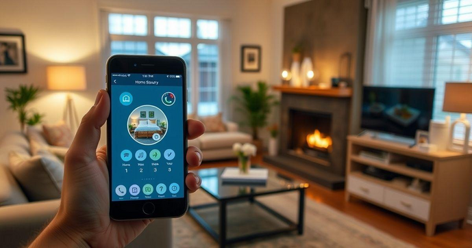 Alarme residencial via celular: segurança moderna ao seu alcance