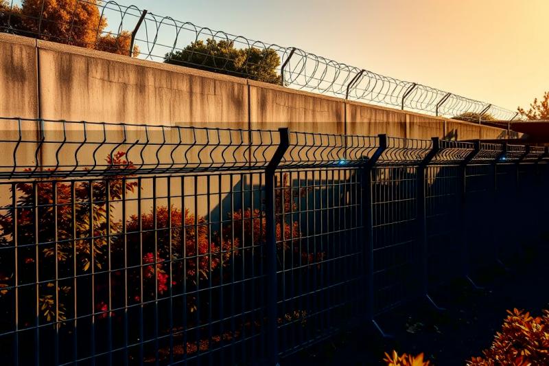 Cerca de arame farpado para muro: segurança e proteção eficaz para sua propriedade